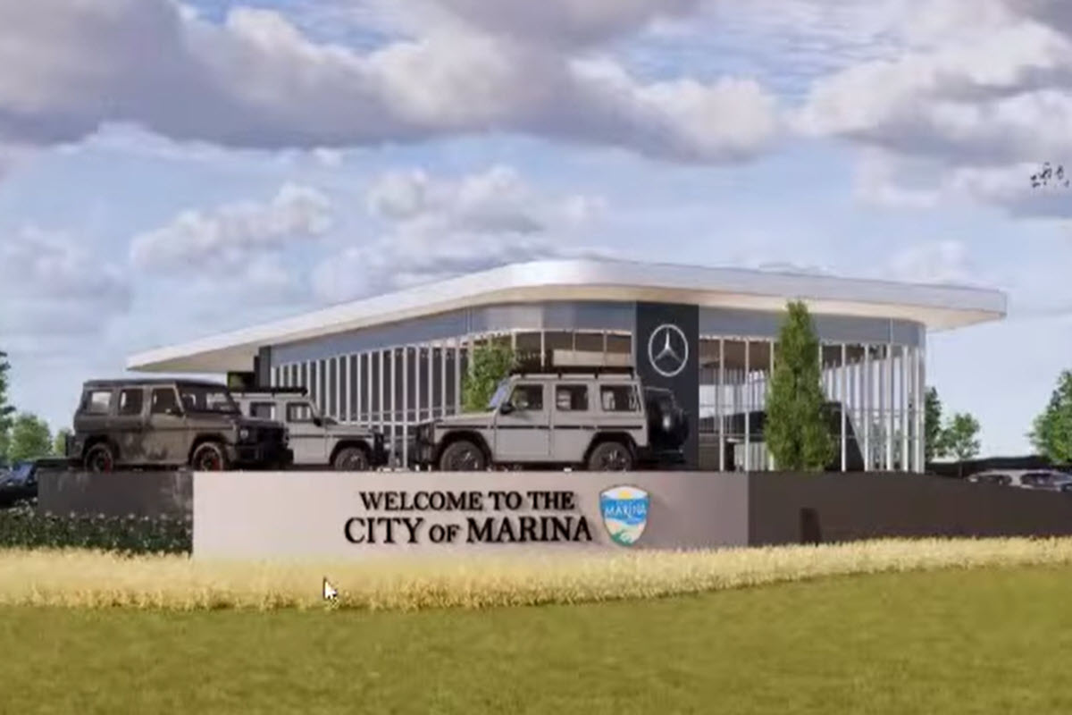 Mercedes-Benz development site
